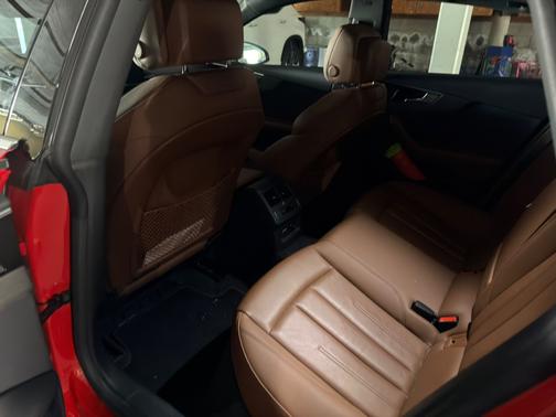 Red 2024 Audi A5 Sportback 45 S Line Premium Plus