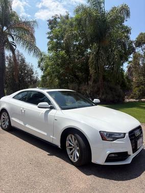 White 2017 Audi A5 2.0T Sport