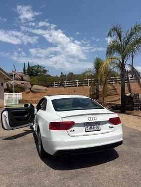 White 2017 Audi A5 2.0T Sport