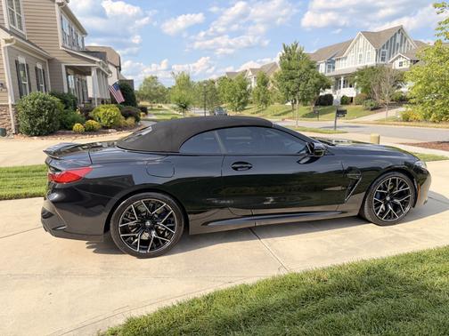Black 2020 BMW M8 Competition