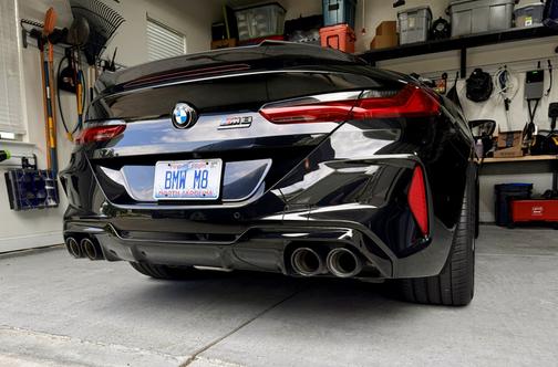 Black 2020 BMW M8 Competition