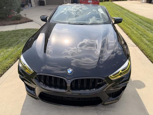 Black 2020 BMW M8 Competition
