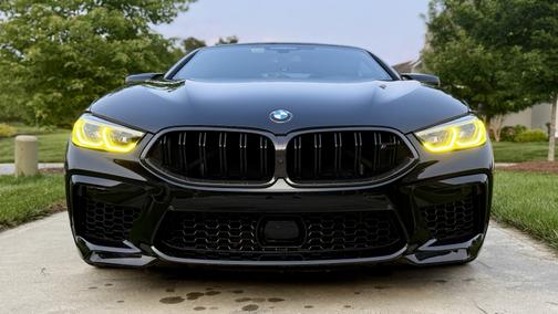 Black 2020 BMW M8 Competition
