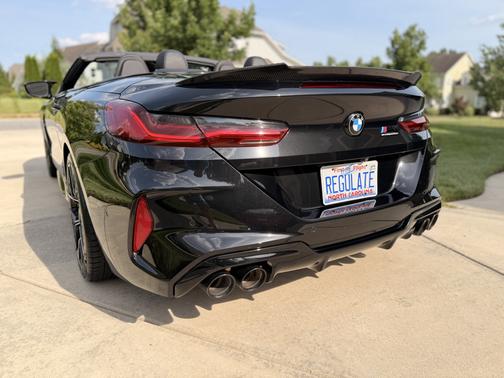 Black 2020 BMW M8 Competition