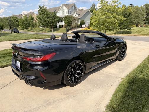 Black 2020 BMW M8 Competition