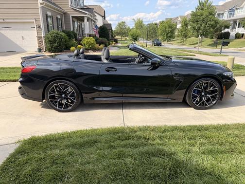 Black 2020 BMW M8 Competition