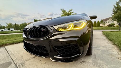 Black 2020 BMW M8 Competition