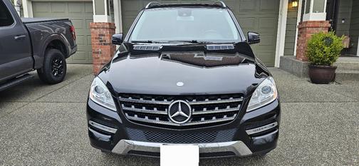 Black 2015 Mercedes-Benz M-Class ML 350 4MATIC