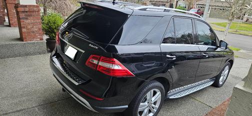 Black 2015 Mercedes-Benz M-Class ML 350 4MATIC