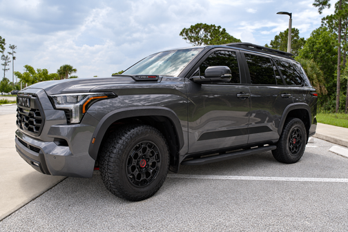Gray 2025 Toyota Sequoia TRD Pro