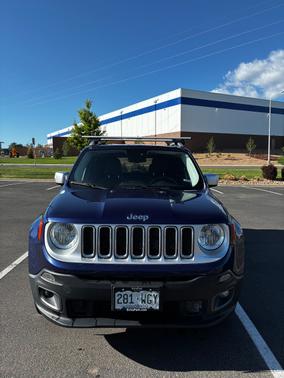 Blue 2016 Jeep Renegade Limited