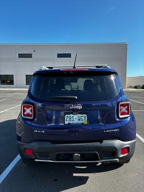 Blue 2016 Jeep Renegade Limited