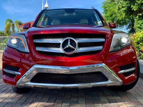 Red 2013 Mercedes-Benz GLK-Class GLK 350 4MATIC