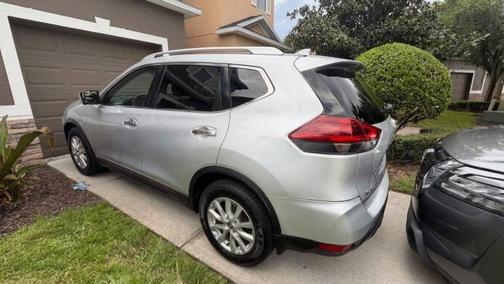 Silver 2018 Nissan Rogue SV