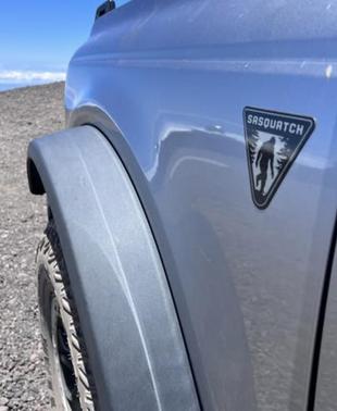 Silver 2021 Ford Bronco Badlands