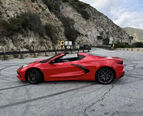 Red 2025 Chevrolet Corvette Stingray w/2LT