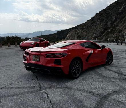Red 2025 Chevrolet Corvette Stingray w/2LT