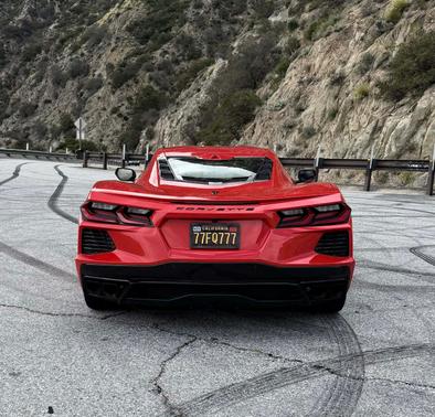 Red 2025 Chevrolet Corvette Stingray w/2LT