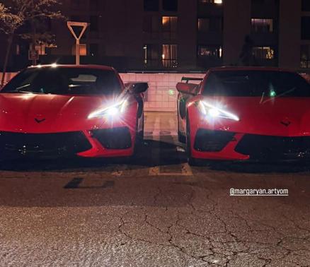 Red 2025 Chevrolet Corvette Stingray w/2LT