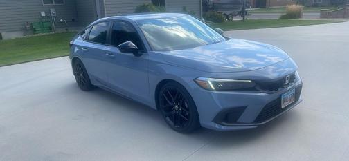 Gray 2023 Honda Civic Sport