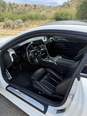White 2019 BMW M850 i xDrive