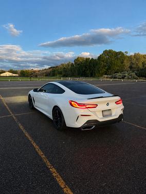White 2019 BMW M850 i xDrive