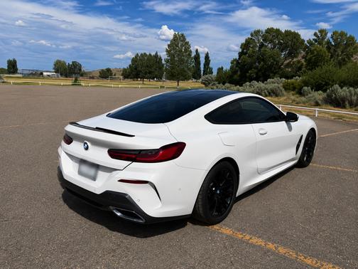 White 2019 BMW M850 i xDrive