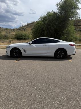 White 2019 BMW M850 i xDrive