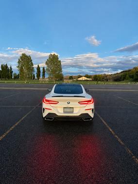White 2019 BMW M850 i xDrive