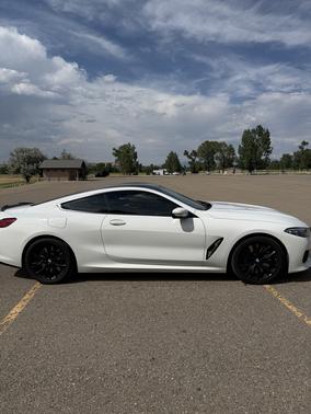 White 2019 BMW M850 i xDrive