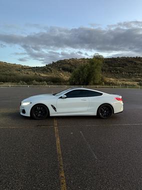 White 2019 BMW M850 i xDrive