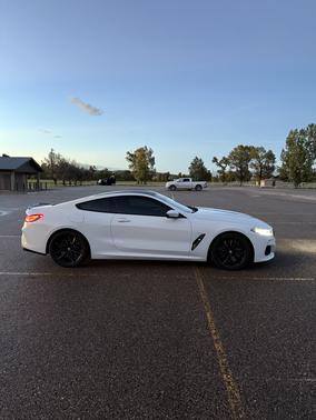 White 2019 BMW M850 i xDrive