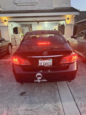 Black 2011 Lexus ES 350 Base