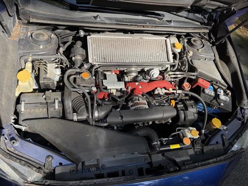 Blue 2016 Subaru WRX STI Base