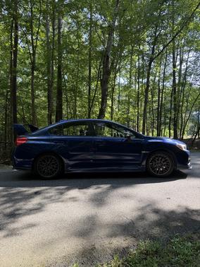 Blue 2016 Subaru WRX STI Base