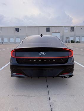 Black 2023 Hyundai SONATA SEL