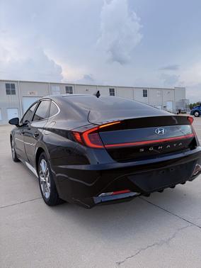 Black 2023 Hyundai SONATA SEL