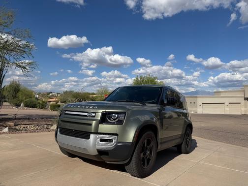 Green 2023 Land Rover Defender S