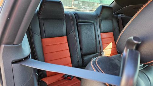 Orange 2009 Dodge Challenger SRT8