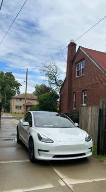 White 2023 Tesla Model 3 Base