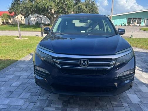 Blue 2017 Honda Pilot EX-L