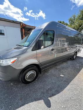 Gray 2021 Mercedes-Benz Sprinter 4500 High Roof