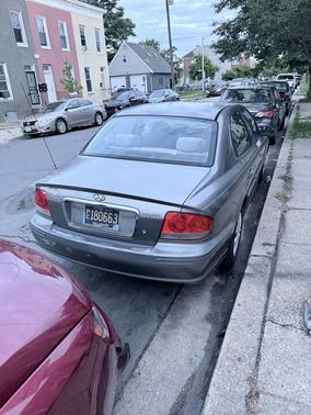 Gray 2004 Hyundai SONATA Base