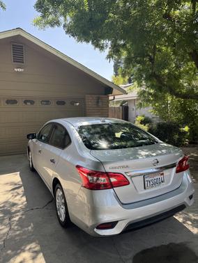 Silver 2017 Nissan Sentra SV