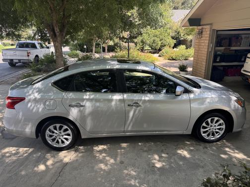 Silver 2017 Nissan Sentra SV