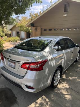 Silver 2017 Nissan Sentra SV