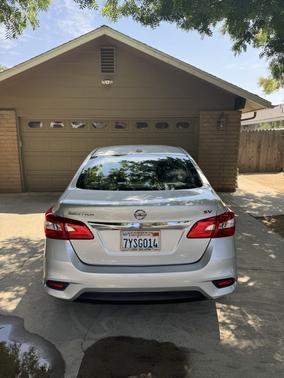 Silver 2017 Nissan Sentra SV