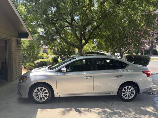 Silver 2017 Nissan Sentra SV