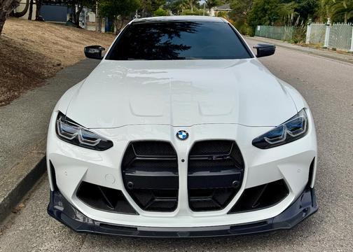 White 2021 BMW M4 Competition