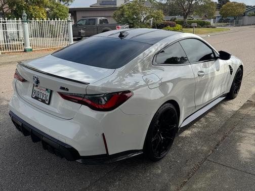 White 2021 BMW M4 Competition